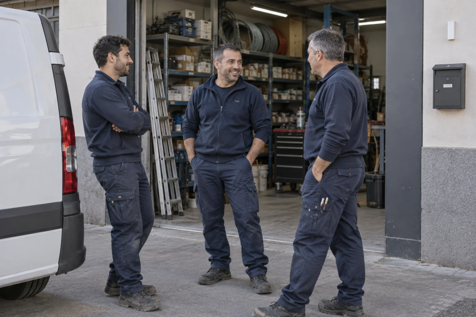Equipo de instaladores